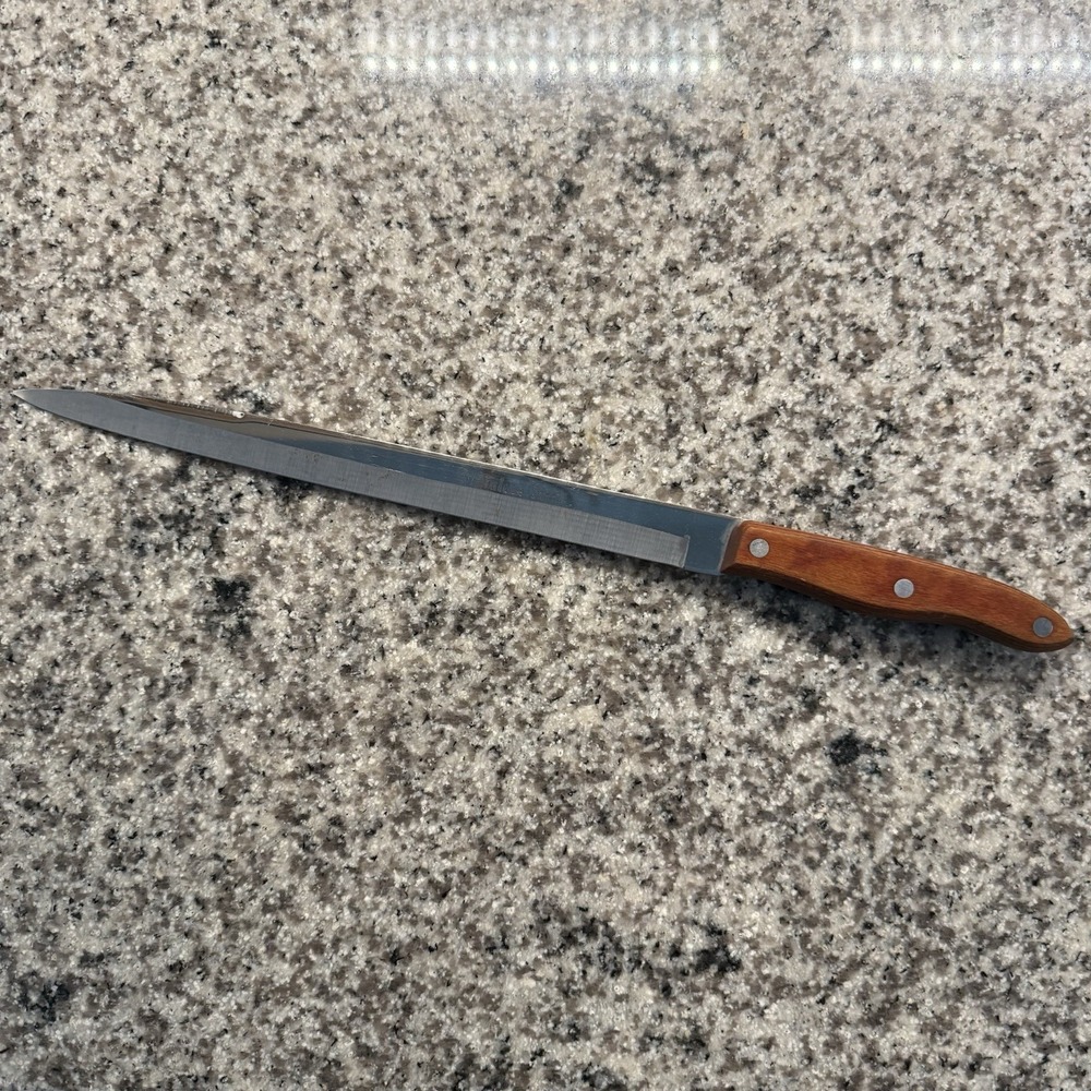 VTG Interpur Stainless Steel Filet Slicing‎ Knife Made In Japan 10.5" Blade